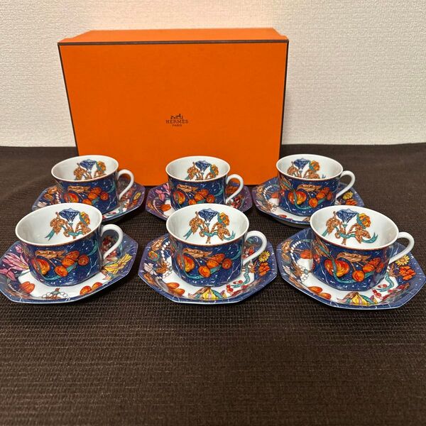 エルメス ピエールドリアン ティー カップ&ソーサー 新品未使用