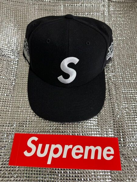 Supreme World Famous S Logo 6-Panel 黒 シュプリーム キャップ BOXLOGO Cap