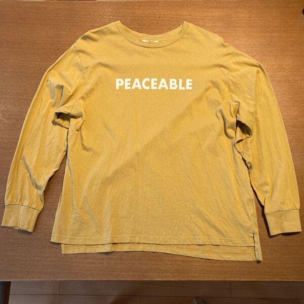 シューラルー オーバーサイズ 長袖Tシャツ Lサイズ
