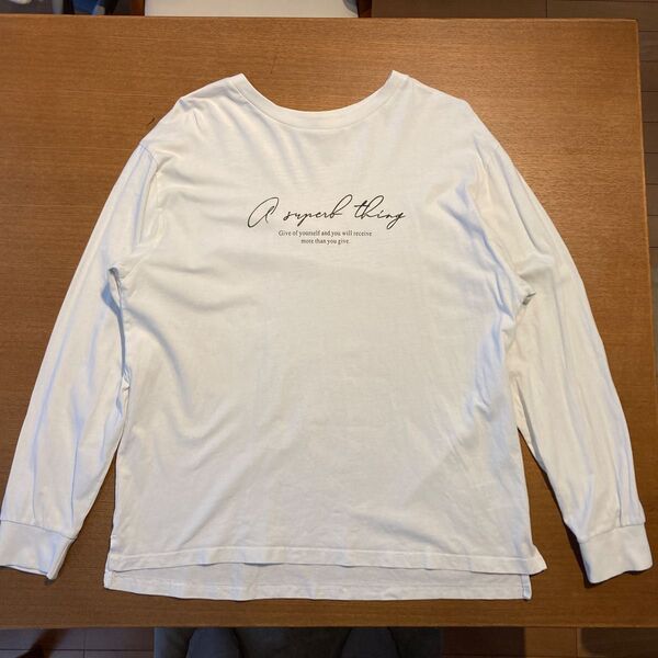 シューラルー オーバーサイズ 長袖Tシャツ Lサイズ