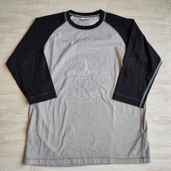 Columbia メンズ 七分丈ラグランシャツ Mサイズ