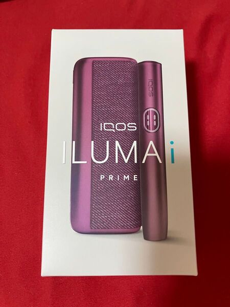 IQOS ILUMA i PRIME アイコス イルマ i プライム ガーネットレッド 新品 未開封 登録済み