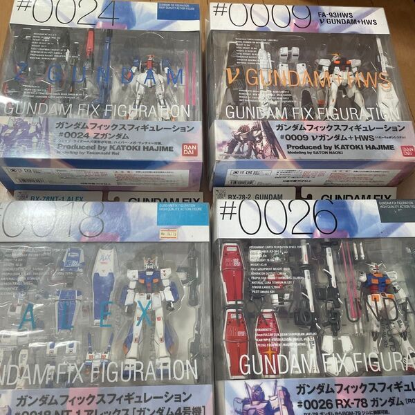 【4体セット】GUNDAM FIX FIGURATION ガンダム