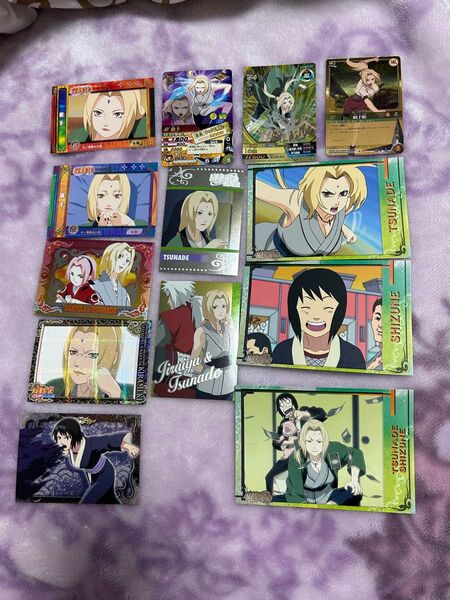NARUTO-ナルト- 綱手 シズネ カード・ブロマイド 13枚セット