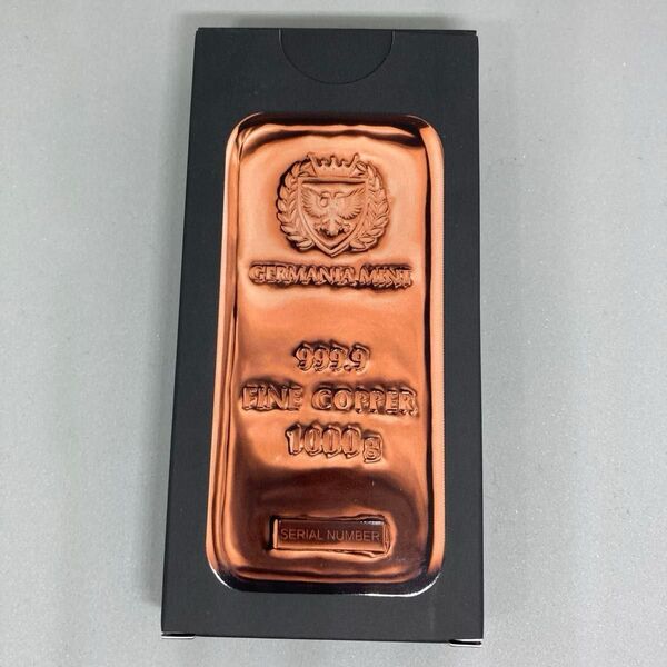 GERMANIA MINT 1kg 純銅 インゴット ドイツ ゲルマニアミント社発行