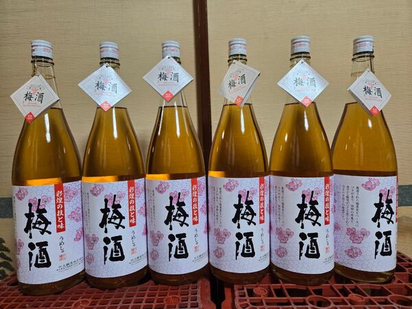 白玉醸造「彩煌の技と味 梅酒(さつまの梅酒)」(1800ml)(1.8L)6本組み