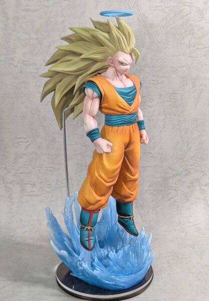 ドラゴンボール BLOOD OF SAIYANS スーパーサイヤ人3 孫悟空 フィギュア リペイント ブラッドオブサイヤン