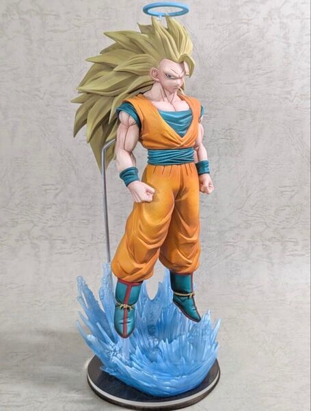 ドラゴンボール BLOOD OF SAIYANS スーパーサイヤ人3 孫悟空 フィギュア リペイント ブラッドオブサイヤン