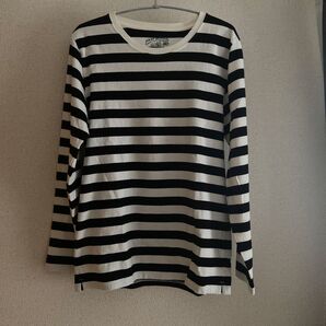 NANO UNIVERSE ボーダー柄長袖Tシャツ