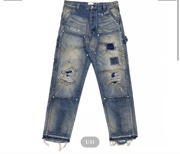 greatLAnd ORIGINAL HATE WORK DOUBLE KNEE DENIM PANT