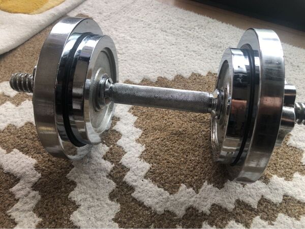 組み立て式ダンベル10kg×1個
