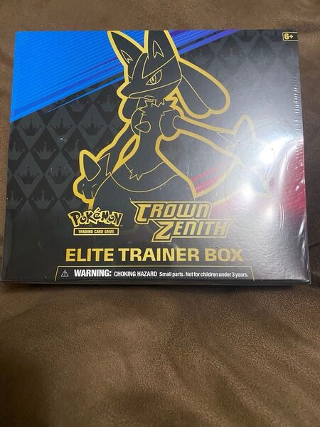 【絶版 北米限定BOX】 レアBOX CROWN ZENITHシュリンク付 海外限定のエリートトレーナーボックス