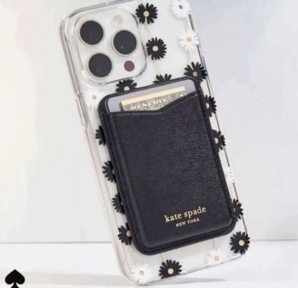 ケイトスペード スマホ カードケース MagSafe対応 iPhone
