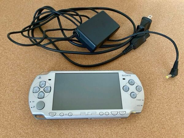 【バッテリー欠品、UMD読込不可】PSP-2000 アイスシルバー