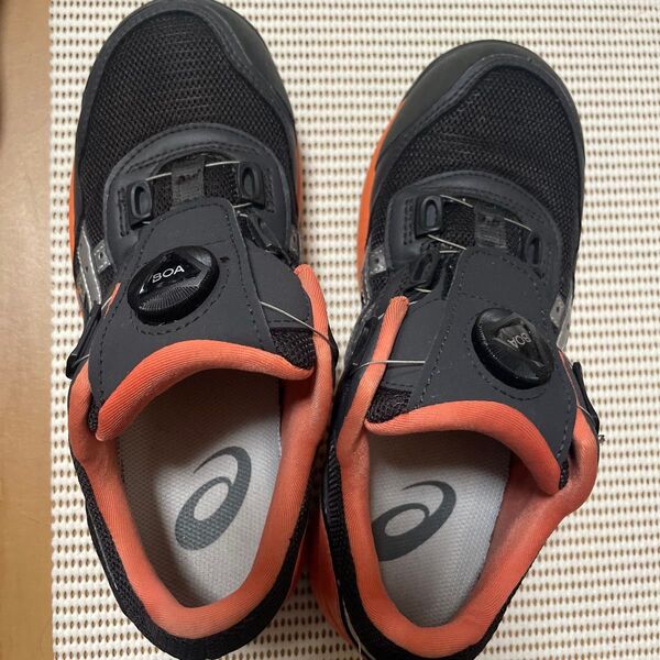 asics アシックス ウィンジョブ 23cm ファントム シルバー 安全靴