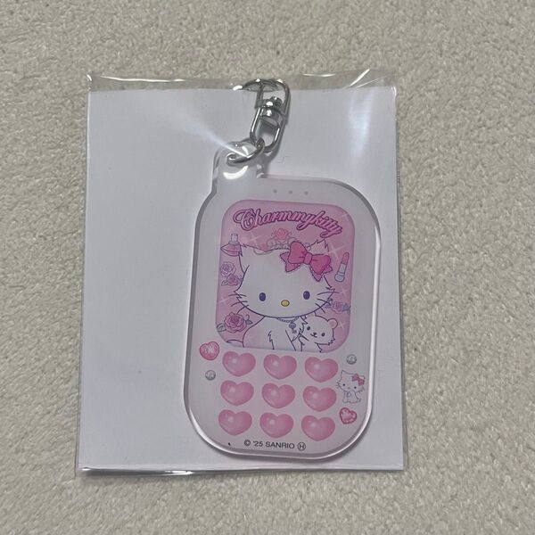 サンリオ 胸キュン メモリーズ ガラケー型アクリルキーホルダー アクキー ガラケー チャーミーキティ