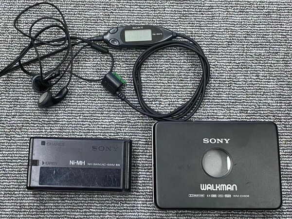 SONY ウォークマン WM-EX808 充電器 イヤホン