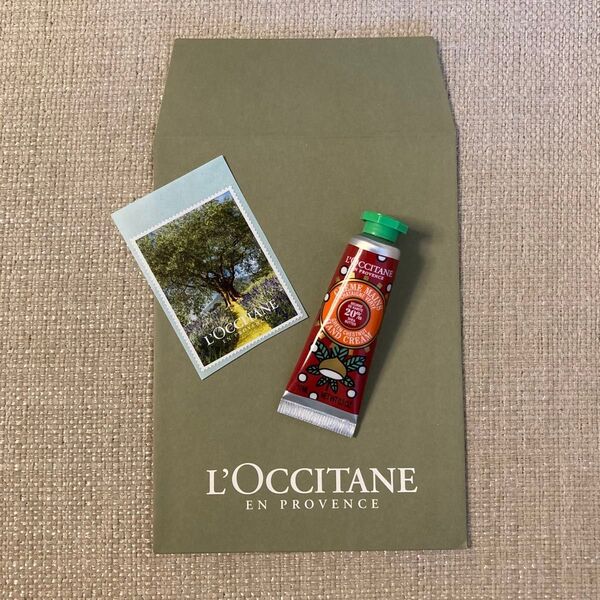 L'OCCITANE AM SHハンドクリーム 10ml (ギフト袋、シール付き)
