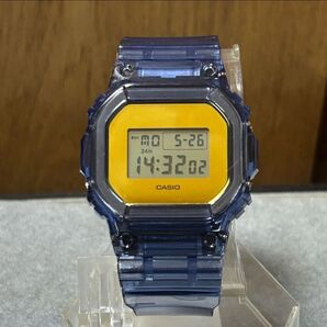 【美品】CASIO G-SHOCK DW-5700BBMB スケルトン仕様
