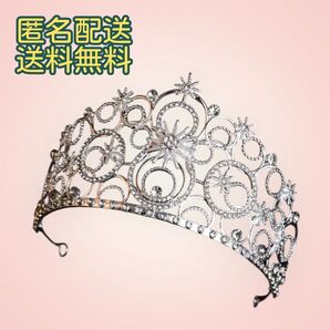【新品】ウィキッドwickedグリンダ風ティアラ髪飾りカチューシャヘアバンド