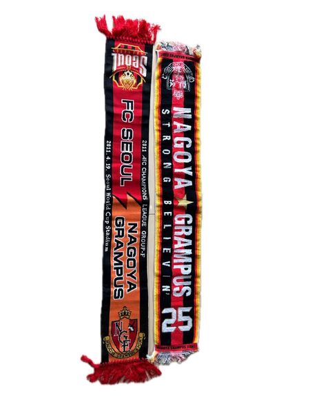 FCソウル & 名古屋グランパス マフラータオル 2点セット