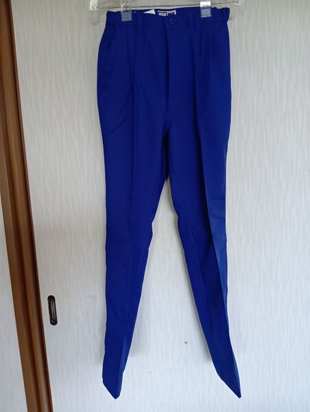 タグ付き未使用パンツ M ロイヤルブルー