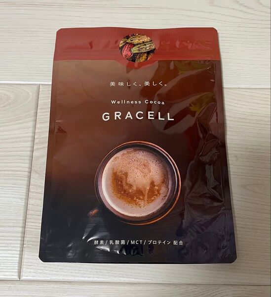 【新品未開封】GRACELLウェルネスココア グレイセル100g