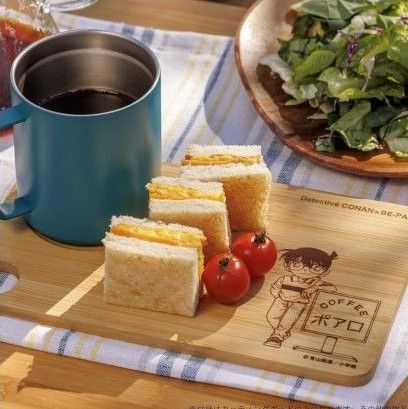 BE-PAL ビーパル 2025年 5月号 【付録】 名探偵コナン「喫茶ポアロ」カッティングボード
