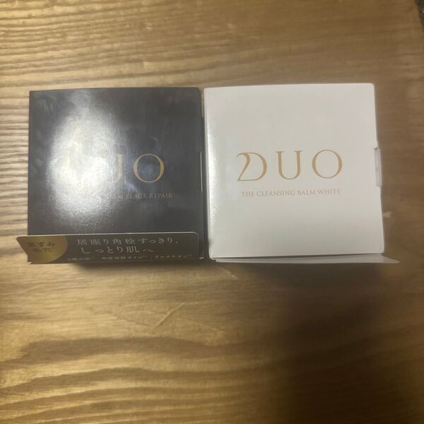 DUO ザ クレンジングバーム ホワイト JO ジュエルブラックリペア 2点セット