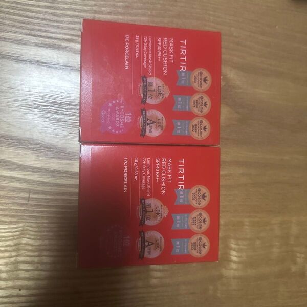 ※バラ売り可能 TIRTIR MASK FIT RED CUSHION 17C 2個セット