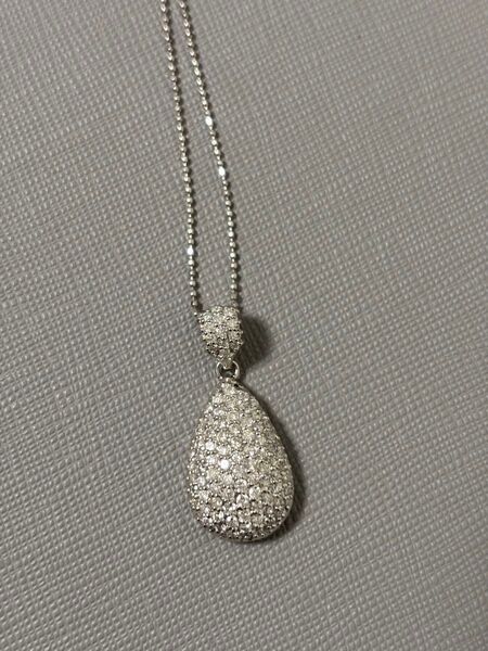 PTダイヤモンドパヴェネックレス1ct