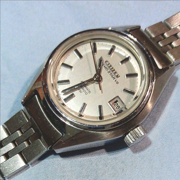 CITIZEN COSMOSTAR V2 28800 自動巻き 腕時計 稼働中