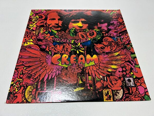 Cream Disraeli Gears カラフルクリーム LPレコード