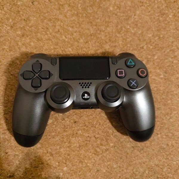中古 ps4 Dualshock コントローラースチールブラック