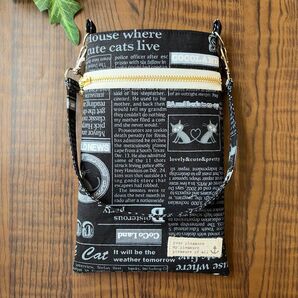 125 ハンドメイド スマホポーチ スマホケース スマホポシェット ミニポーチ ポーチ