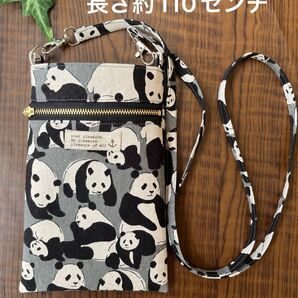 109 ハンドメイド スマホポーチ スマホケース スマホポシェット ミニポーチ ポーチ