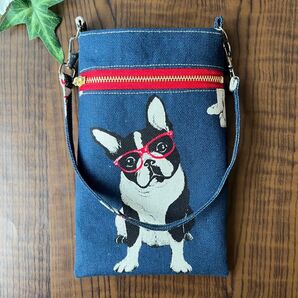 ハンドメイド スマホポーチ ミニポーチ スマホポシェット