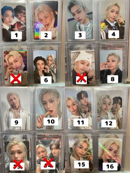 straykids スキズ Felix 4枚で2000円