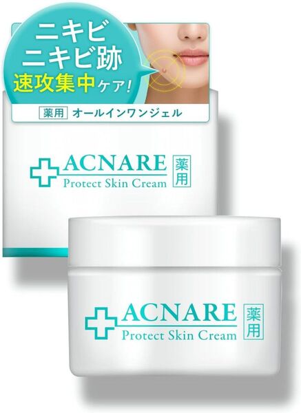ニキビ ニキビ跡 スキンケア オールインワン 薬用クリーム 医薬部外品 50g