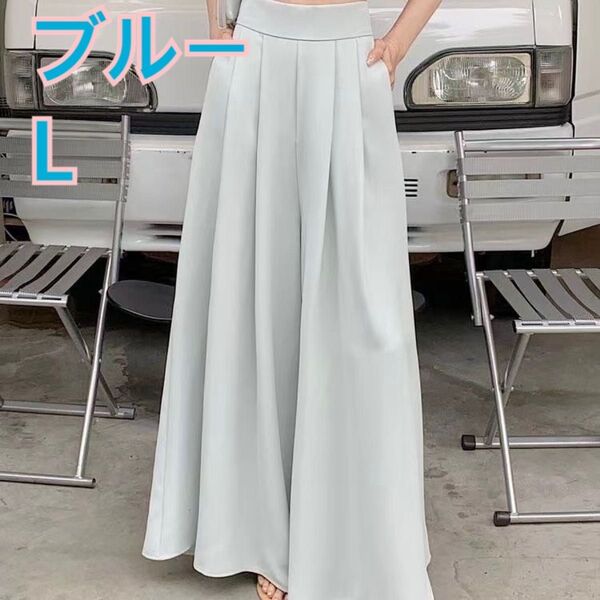 ワイドパンツ レディース 10分丈 きれいめ 春 秋 美脚 大人 女性用