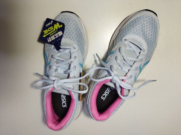 asics ランニングシューズ レディース ワイド 23.5cm
