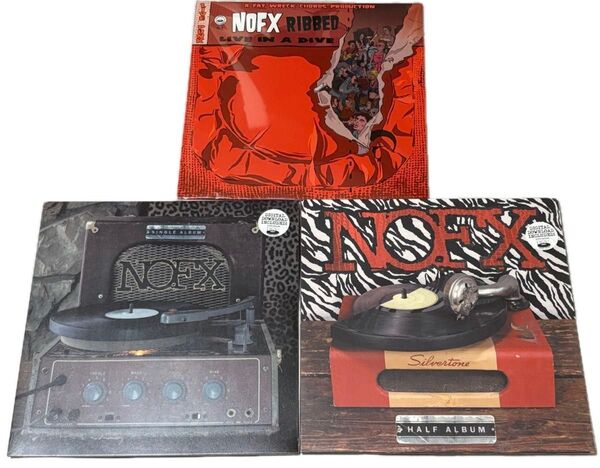 新品あり NOFX レコード3枚セット Fat Wreck Chords