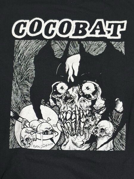 COCOBAT PUSHEADデザインTシャツ Mサイズ パスヘッド フードブレイン FUUDOBRAIN