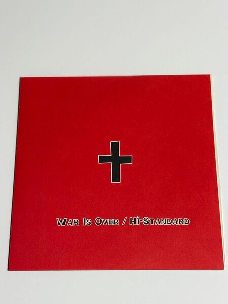 美品 Hi-Standard & WIZO War Is Over pizza of death ピザオブデス ハイスタンダード