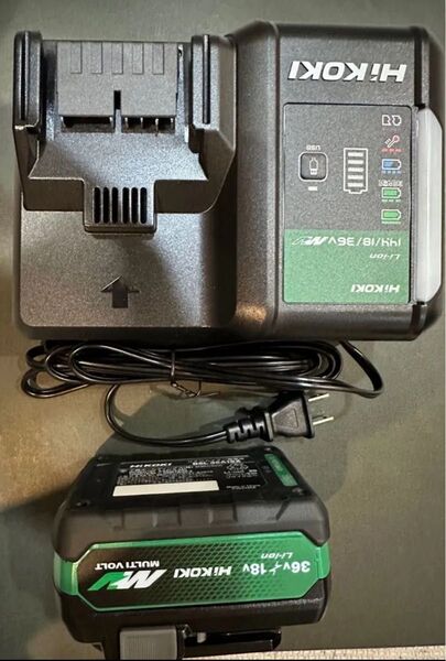ハイコーキ バッテリーBSL36A18X 急速充電器UC18YDL2