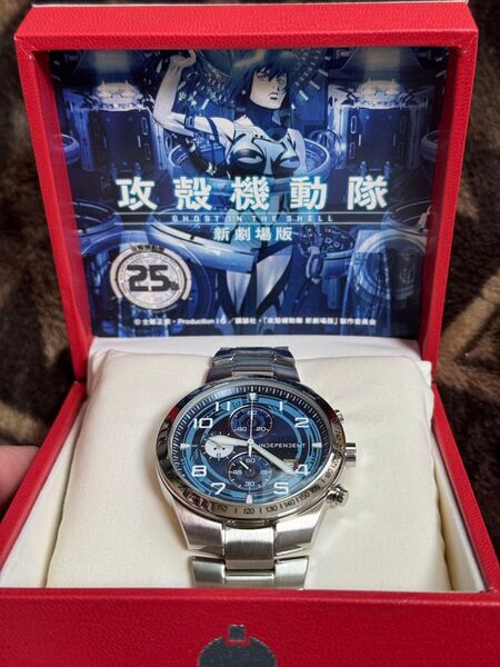 CITIZEN INDEPENDENT 攻殻機動隊 クロノグラフ 限定2500本