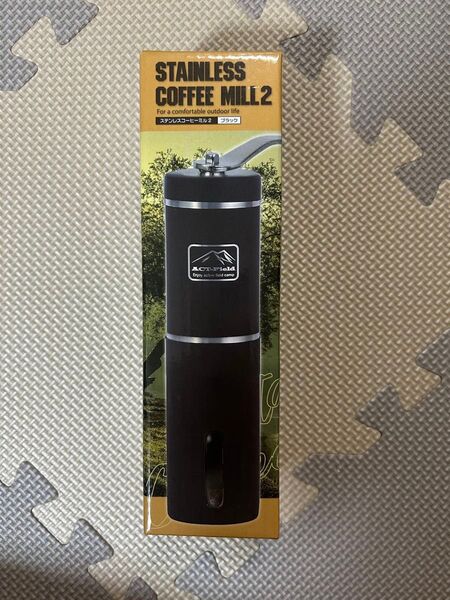 ACT-Field STAINLESS COFFEE MILL2 ステンレスコーヒーミル2 ブラック