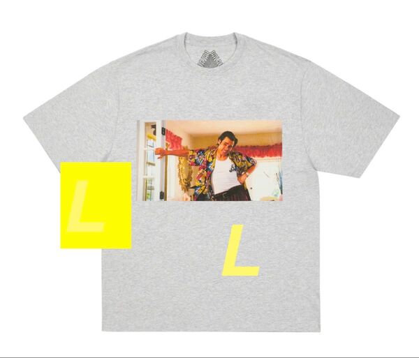 palace skateboards パレス tee 立ち上げ L グレー Tシャツ