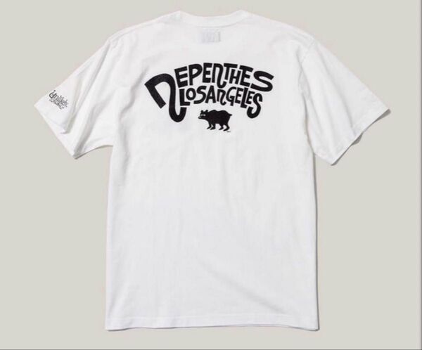 Unlikely NEPENTHES LOS ANGELES tee M Tシャツ 白