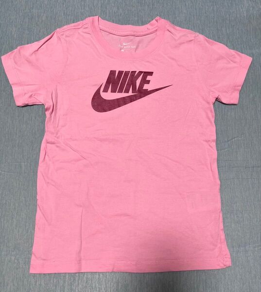 NIKE Tシャツ ピンク 140cm Sサイズ 子供服 キッズ 半袖Tシャツ ナイキ プリント